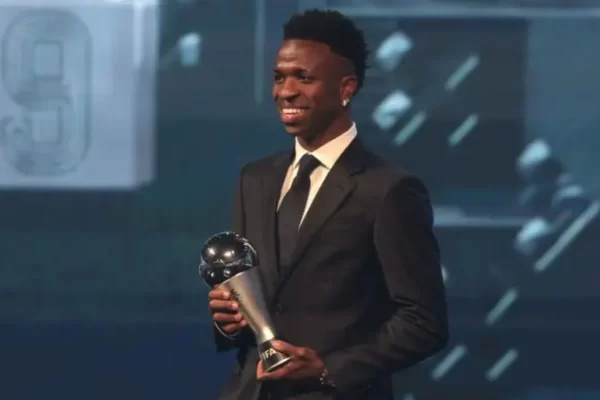 Vinicius Jr named Fifa Best men's player of the year